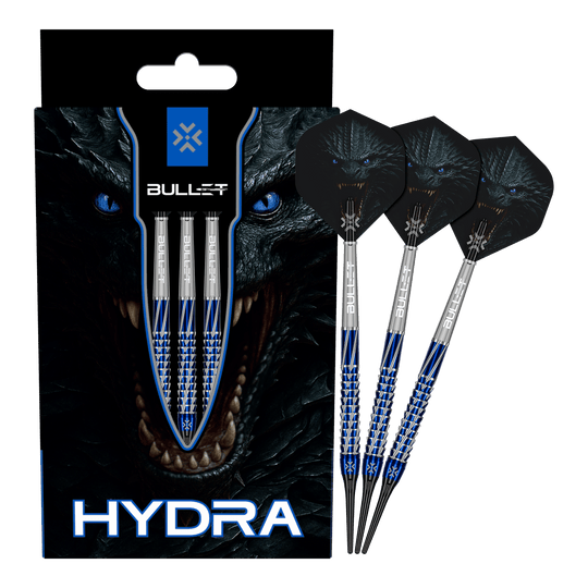 Bullet Hydra Softdarts - 20g Bullet Hydra Softdarts - 20g Darts werden vollständig und aus mehreren Winkeln gezeigt. Das Bild vermittelt einen vollständigen Eindruck des gesamten Produkts.