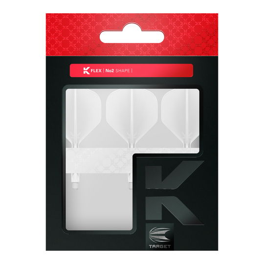 Target K-Flex No2 Standard Flight System - White