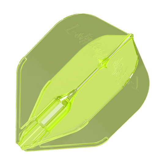 L-Style Fantom L3EZ Flights Neon Yellow Das Bild zeigt das Produkt "L-Style Fantom L3EZ Flights Neongelb". Es handelt sich um ein Dartflight in leuchtendem Neongelb.