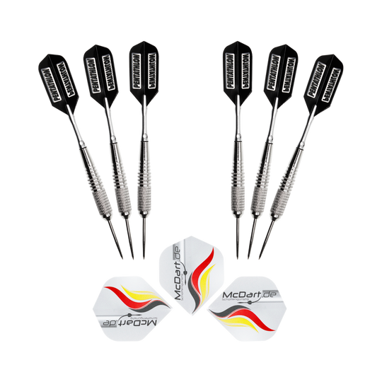 6 Stück lose McDart Steeldarts