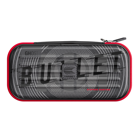 Das Foto zeigt das Takoma Ghost Series Stephen Bunting Dartcase. Es ist ein robustes Dartcase für Darts-Zubehör.