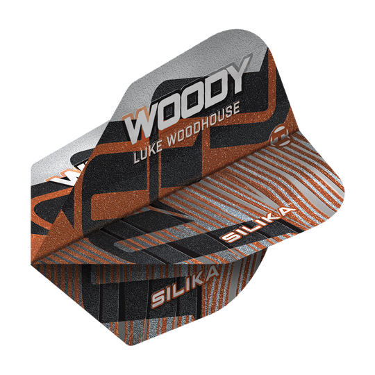 Harrows Silica Luke Woodhouse Series 3 No6 Flights Dieses Bild zeigt Harrows Silika Luke Woodhouse Series 3 No6 Flights. Es ist ein Dart Flight für professionelle Spieler.