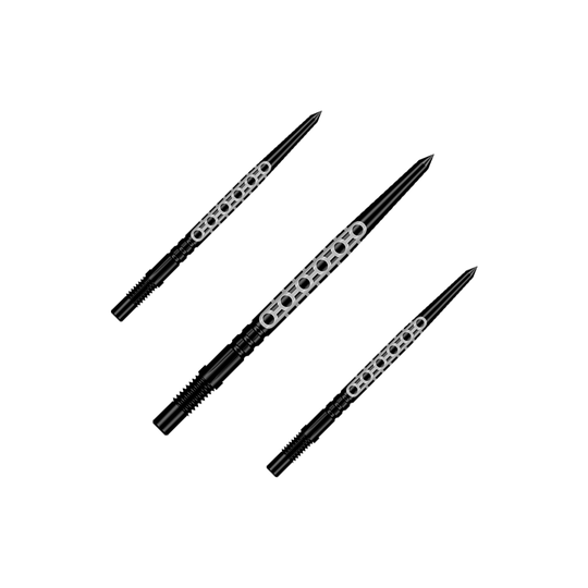 Shot Turbo Point Goths Dart Tips - Black