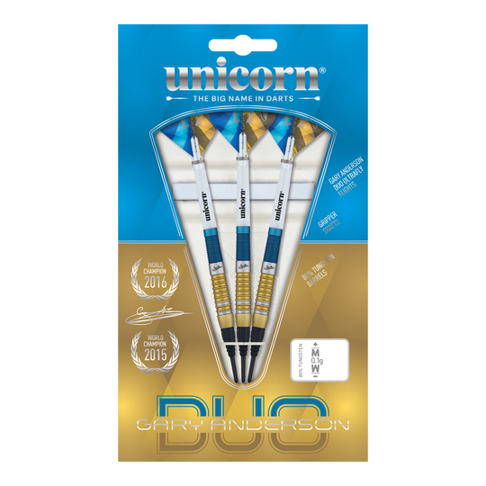 Unicorn Gary Anderson Duo soft darts