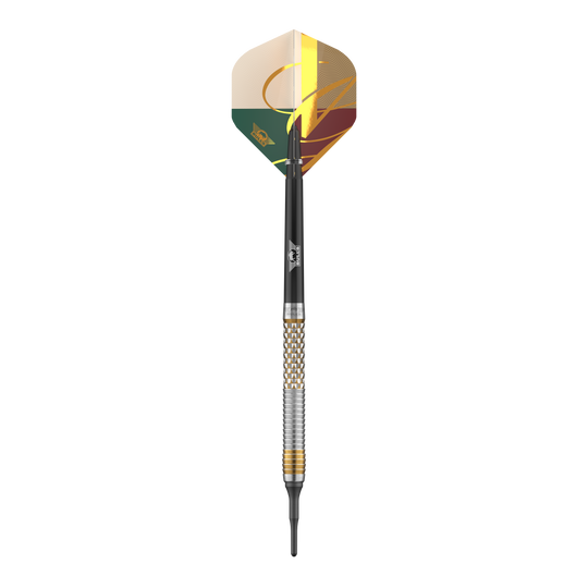 Bulls NL Vintage Shark Soft Darts - 18g Das Bild zeigt die Bulls NL Vintago Shark Softdarts - 18g. Dieses Produkt ist speziell für Softdart entwickelt.