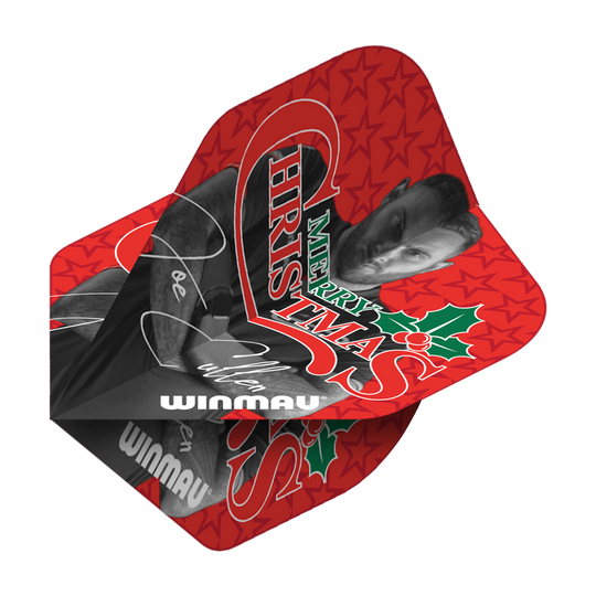 Winmau Merry Christmas Joe Cullen Signature Standard Flights