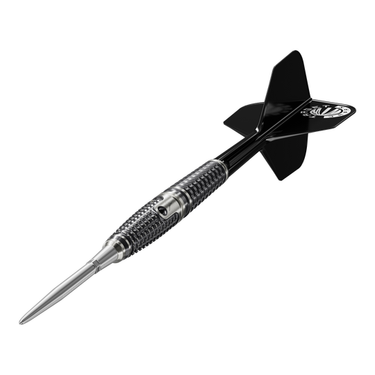 Dieses Bild stellt Target Japan Paul Lim The Legend GEN9 Swiss Point Steeldarts dar. Sie bieten eine ausgezeichnete Balance und Präzision.