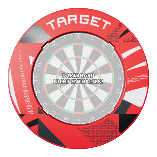 Target Notched Patterned Dartboard Surround