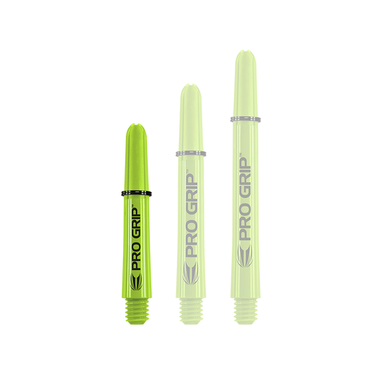 Target Pro Grip Shafts - 3 Sets - Lime Green