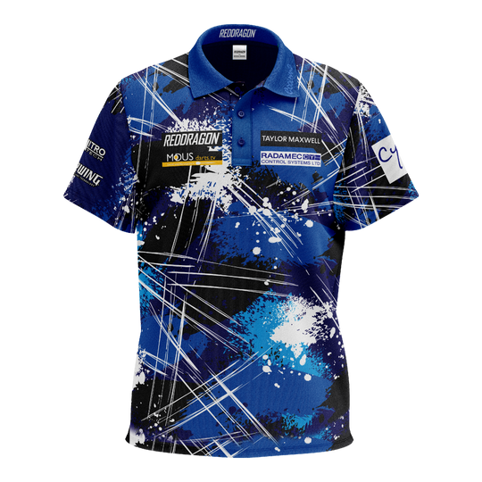 Red Dragon Luke Humphries World Champion Tour Polo Dartshirt