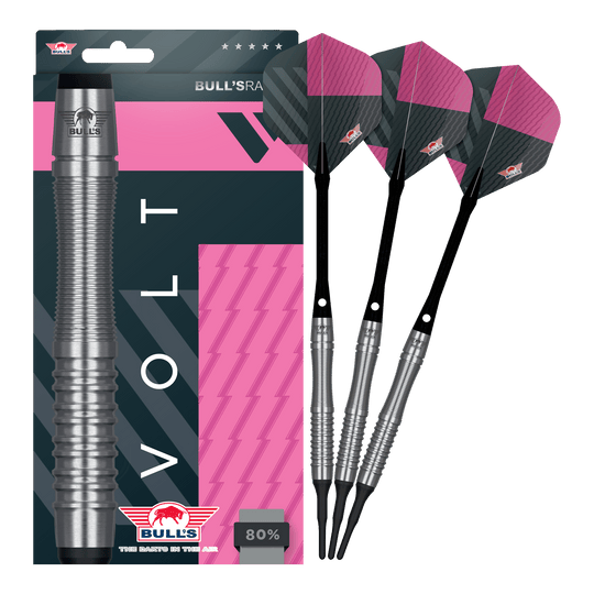 Bulls NL Volt Pink Soft Darts - 19g