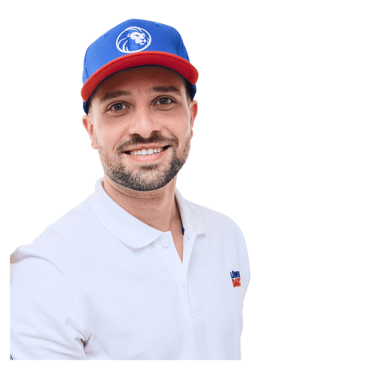 Die Abbildung zeigt eine Cap aus der Löwen Kollektion. Die Cap ist ein beliebtes Accessoire für Dartspieler.