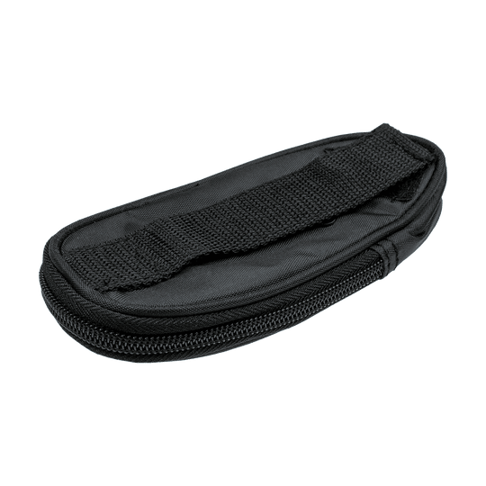 723_McDart_Slim_Case_Darttasche_Schwarz_4 Die Abbildung zeigt das McDart Slim Case Darttasche in Schwarz. Die Tasche ist schlank, hat einen Reißverschluss und einen Tragegriff.