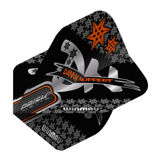 Winmau Prism Delta Danny Noppert Black Signature No2 Standard Flights