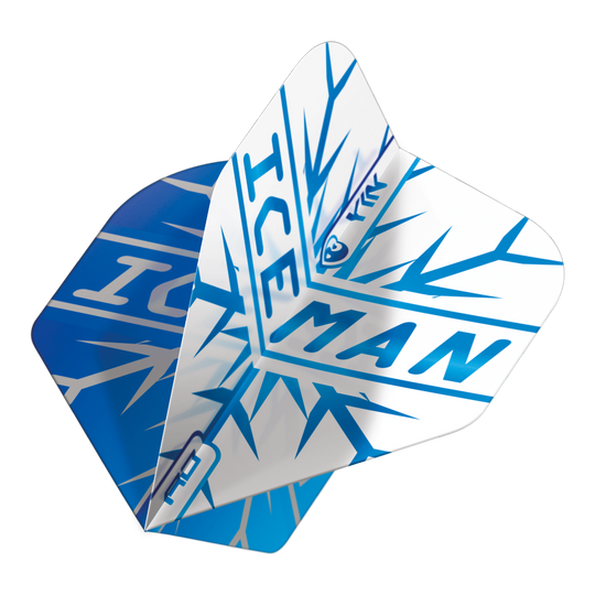 Red Dragon Gerwyn Price Iceman Blue White Yin Yang Standard Flights