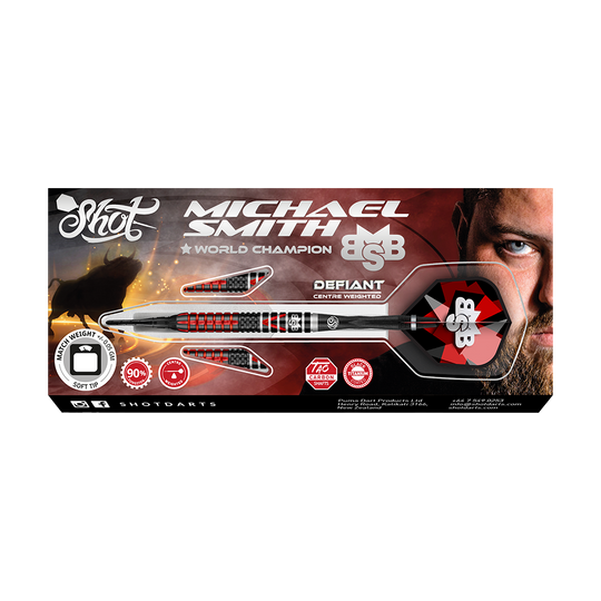 Shot Michael Smith Defiant soft darts