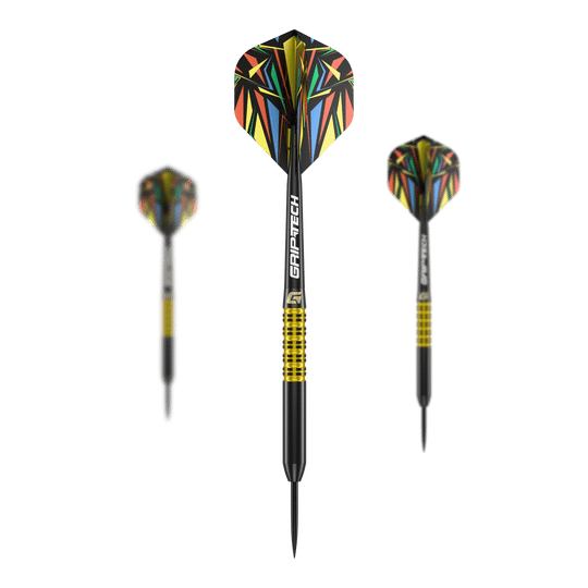 GOAT Athlete Yellow Brass Steeldarts - 12g