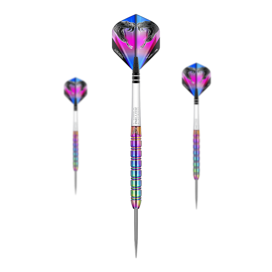 Red Dragon Peter Wright Snakebite 1 Rainbow steel darts