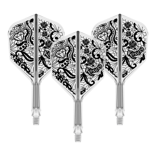 Target Japan K-Flex Diamond No6 Flight Shaft System Zu sehen ist das Target Japan K-Flex Diamond No6 Flight-Shaft-System in 19mm. Es handelt sich um eine Komponente für Dartpfeile.