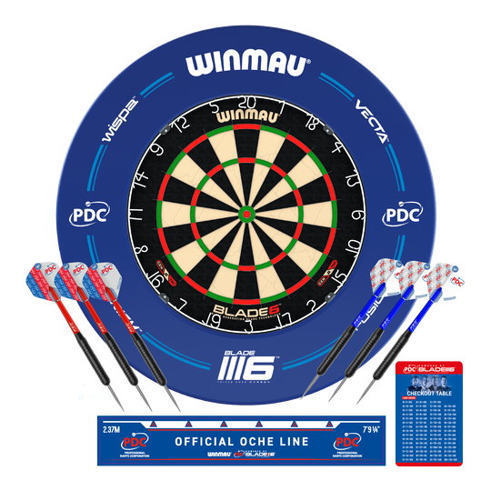 Winmau Blade 6 PDC Surround Set - Blue